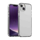 For iPhone 14 Plus PC + TPU Full Coverage Shockproof Phone Case (Transparent) - 1