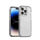 For iPhone 14 Pro PC + TPU Full Coverage Shockproof Phone Case(Transparent) - 1