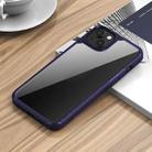 For iPhone 14 TPU + PC Phone Case (Purple) - 1