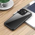 For iPhone 14 Pro TPU + PC Phone Case(Black) - 1