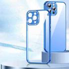 For iPhone 13 Glitter Lens Film TPU Phone Case(Blue) - 1