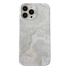 For iPhone 13 Pro Max Marble Pattern Phone Case (Grey) - 1