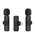 K9 2 in 1 Wireless Clip-on Auto Noise Cancelling Live Mini Microphone, Port: 8 Pin - 1