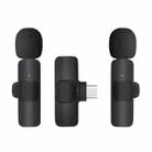 K9 2 in 1 Wireless Clip-on Auto Noise Cancelling Live Mini Microphone, Port: Type-C - 1