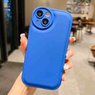 For iPhone 12 Liquid Airbag Decompression Phone Case(Blue) - 1