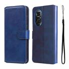 For Honor 50 SE / Huawei Nova 9 SE JUNSUNMAY Calf Texture Leather Phone Case(Blue) - 1