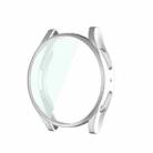 For Samsung Galaxy Watch5 40mm ENKAY Hat-Prince Full Coverage Electroplated Soft TPU Case(Silver) - 1