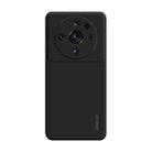 For Xiaomi 12S Ultra ENKAY Liquid Silicone Soft Shockproof Phone Case(Black) - 1