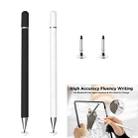 AT-29  High Accuracy Single Use Magnetic Suction Passive Capacitive Pen Mobile Phone Touch Stylus with 2 Pen Head(Black) - 2