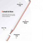 AT-29  High Accuracy Single Use Magnetic Suction Passive Capacitive Pen Mobile Phone Touch Stylus with 2 Pen Head(Black) - 3