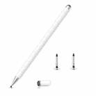 AT-29  High Accuracy Single Use Magnetic Suction Passive Capacitive Pen Mobile Phone Touch Stylus with 2 Pen Head(White) - 1