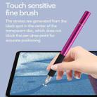 AT-31 Conductive Cloth Head + Precision Sucker Capacitive Pen Head 2-in-1 Handwriting Stylus(Rose Red) - 4