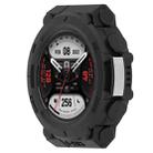 For Amazfit T-Tex 2 Shockproof TPU Protective Watch Case(Black) - 1