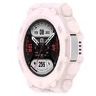 For Amazfit T-Tex 2 Shockproof TPU Protective Watch Case(Pink) - 1