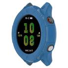 For Garmin Forerunner 955 Shockproof TPU Protective Watch Case(Blue) - 1