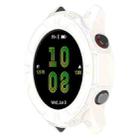 For Garmin Forerunner 955 Shockproof TPU Protective Watch Case(White) - 1