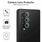 For Samsung Galaxy Z Fold4 5G ENKAY 9H Rear Camera Lens Tempered Glass Film(Black) - 2