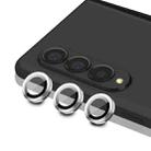 For Samsung Galaxy Z Fold4 5G / W23 ENKAY 9H Rear Camera Lens Tempered Glass Film(Silver) - 1
