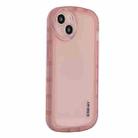 For iPhone 13 ENKAY Translucent Matte TPU Phone Case(Pink) - 1