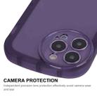 For iPhone 13 ENKAY Translucent Matte TPU Phone Case(Purple) - 4