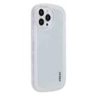 ENKAY Translucent Matte TPU Phone Case For iPhone 14 Pro(White) - 1