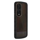 For Honor 70 ENKAY Translucent Matte TPU Shockproof Phone Case(Black) - 1