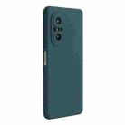For Huawei Nova 9 SE / Honor 50 SE ENKAY Liquid Silicone Shockproof Phone Case(Dark Green) - 1