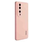 For Honor 70 ENKAY Liquid Silicone Shockproof Phone Case(Pink) - 1