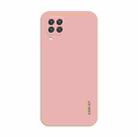 For Samsung Galaxy A22 4G ENKAY Liquid Silicone Shockproof Phone Case(Pink) - 1
