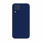 For Samsung Galaxy M53 5G ENKAY Liquid Silicone Shockproof Phone Case(Dark Blue) - 1