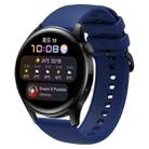 For Huawei Watch3 22mm Waterproof Sports Silicone Watch Band(Royal Blue) - 1