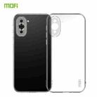 For Huawei Nova 10 5G MOFI Ming Series Ultra-thin TPU Phone Case(Transparent) - 1