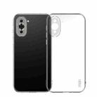 For Huawei Nova 10 Pro MOFI Ming Series Ultra-thin TPU Phone Case(Transparent) - 1