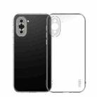 For vivo iQOO 10 Pro MOFI Ming Series Ultra-thin TPU Phone Case(Transparent) - 1