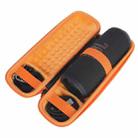For JBL Flip 6 Portable Storage Box Case(Black Orange) - 6