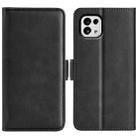 For Tone E22 Dual-side Magnetic Buckle Horizontal Flip Leather Phone Case(Black) - 1