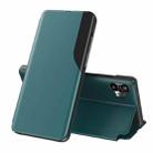 For Nohing Phone 1 Side Display Shockproof Flip Leather PhoneCase(Green) - 1