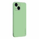 For iPhone 14 PINWUYO Sense Series Liquid Silicone TPU Phone Case (Green) - 1