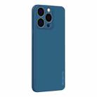 For iPhone 14 Pro Max PINWUYO Sense Series Liquid Silicone TPU Phone Case (Blue) - 1
