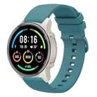 For Xiaomi Watch Sport 22mm Solid Color Soft Silicone Watch Band(Pine Green) - 1