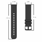 For Xiaomi Watch Color 22mm Solid Color Soft Silicone Watch Band(White) - 6