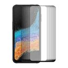 10 PCS For Samsung Galaxy Xcover6 Pro ENKAY Full Glue 0.26mm 9H 2.5D Tempered Glass Full Film - 1