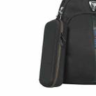 For JBL Partybox On-The-Go Shockproof Hard EVA Storage Bag Carrying Box with Microphone Bag(Black + Grey) - 8