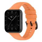 For OPPO Watch 3 Soft Silicone Watch Band(Orange) - 1