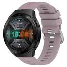 For Huawei Watch GT 2E 22mm Solid Color Soft Silicone Watch Band(Roland Purple) - 1