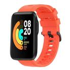 For Xiaomi MI Watch Sport 22mm Solid Color Soft Silicone Watch Band(Red) - 1