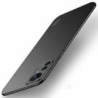 For Xiaomi 12T / 12T Pro / Redmi K50 Ultra MOFI Frosted PC Ultra-thin Hard Phone Case(Black) - 1