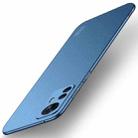 For Xiaomi 12T / 12T Pro / Redmi K50 Ultra MOFI Frosted PC Ultra-thin Hard Phone Case(Blue) - 1