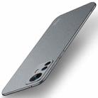 For Xiaomi 12T / 12T Pro / Redmi K50 Ultra MOFI Frosted PC Ultra-thin Hard Phone Case(Gray) - 1
