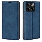 For OnePlus Ace Pro Retro-skin Magnetic Suction Leather Phone Case(Dark Blue) - 1